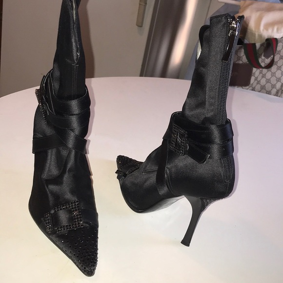 105. Rodolphe Menudier Mid Calf Boots sz 36 retail 1098 - Picture 2 of 8